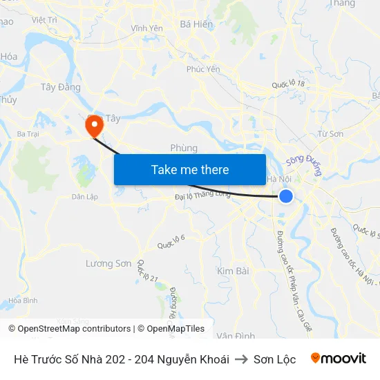 Hè Trước Số Nhà 202 - 204 Nguyễn Khoái to Sơn Lộc map