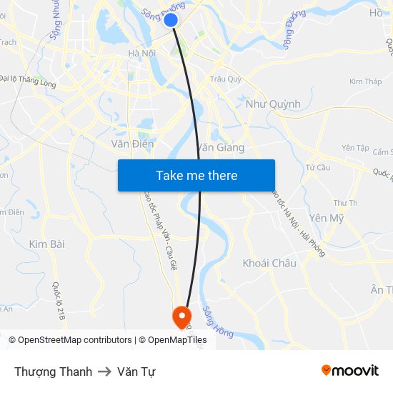 Thượng Thanh to Văn Tự map