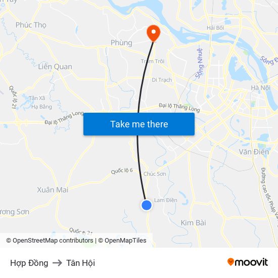 Hợp Đồng to Tân Hội map