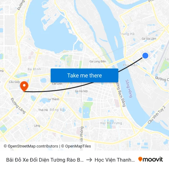 Bãi Đỗ Xe Đối Diện Tường Rào Bệnh Viện Đa Khoa Tâm Anh - Phú Hựu to Học Viện Thanh Thiếu Niên Việt Nam map