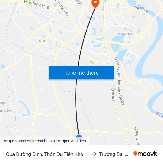 Qua Đường Đình, Thôn Dụ Tiền Khoảng 50m-Đường Liên Thôn Xã to Trường Đại Học Y Hà Nội map