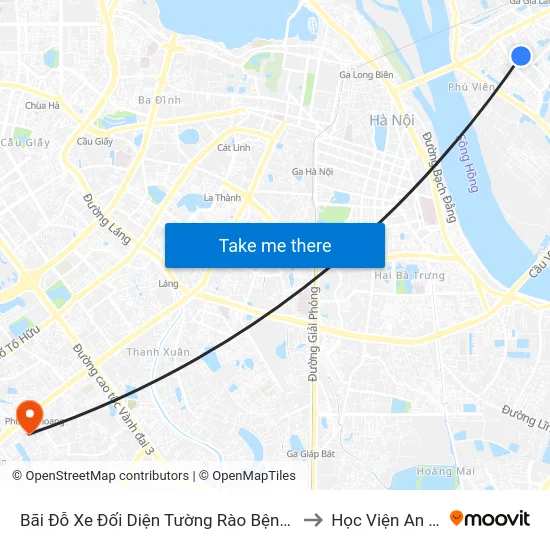 Bãi Đỗ Xe Đối Diện Tường Rào Bệnh Viện Đa Khoa Tâm Anh - Phú Hựu to Học Viện An Ninh Nhân Dân map