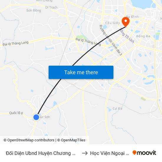 Đối Diện Ubnd Huyện Chương Mỹ - Ql6 to Học Viện Ngoại Giao map