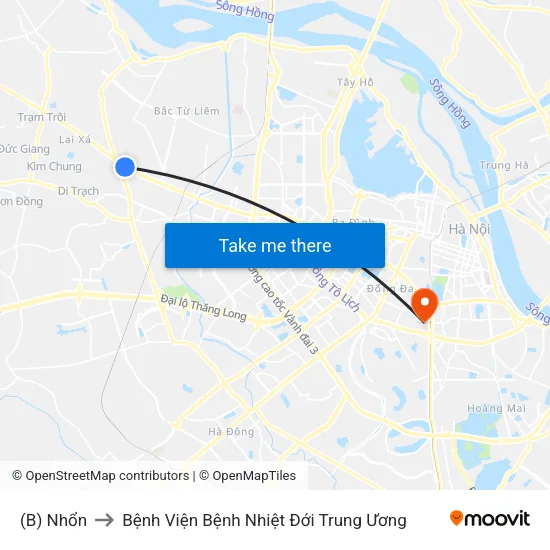 (B) Nhổn to Bệnh Viện Bệnh Nhiệt Đới Trung Ương map