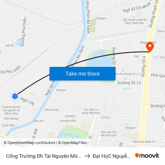 Cổng Trường Đh Tài Nguyên Môi Trường to ĐạI HọC NguyễN TrãI map