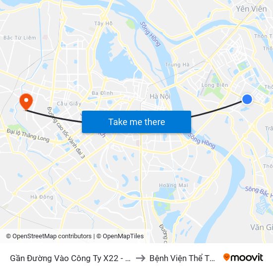 Gần Đường Vào Công Ty X22 - 705 Nguyễn Văn Linh to Bệnh Viện Thể Thao Việt Nam map