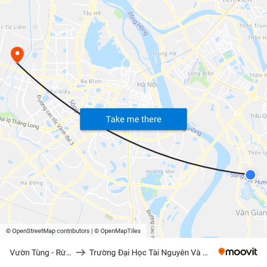 Vườn Tùng - Rừng Cợ to Trường Đại Học Tài Nguyên Và Môi Trường map