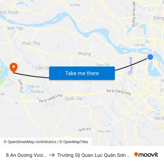 8 An Dương Vương to Trường Sỹ Quan Lục Quân Sơn Tây map