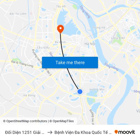 Đối Diện 1251 Giải Phóng to Bệnh Viện Đa Khoa Quốc Tế Thu Cúc map