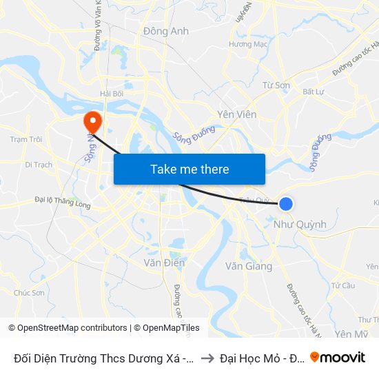 Đối Diện Trường Thcs Dương Xá - Đường Ỷ Lan to Đại Học Mỏ - Địa Chất map