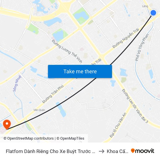 Flatfom Dành Riêng Cho Xe Buýt Trước Nhà 45 Đường Láng to Khoa Cấp Cứu map