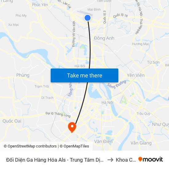 Đối Diện Ga Hàng Hóa Als - Trung Tâm Dịch Vụ Kỹ Thuật Cung Ứng Điện to Khoa Cấp Cứu map