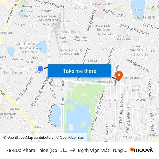 78-80a Khâm Thiên (Đối Diện 71) to Bệnh Viện Mắt Trung Ương map