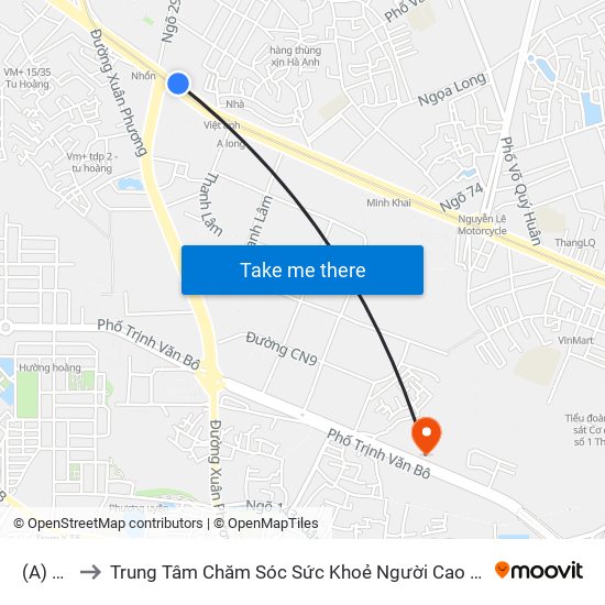 (A) Nhổn to Trung Tâm Chăm Sóc Sức Khoẻ Người Cao Tuổi Hoa Sen Lotus Care map