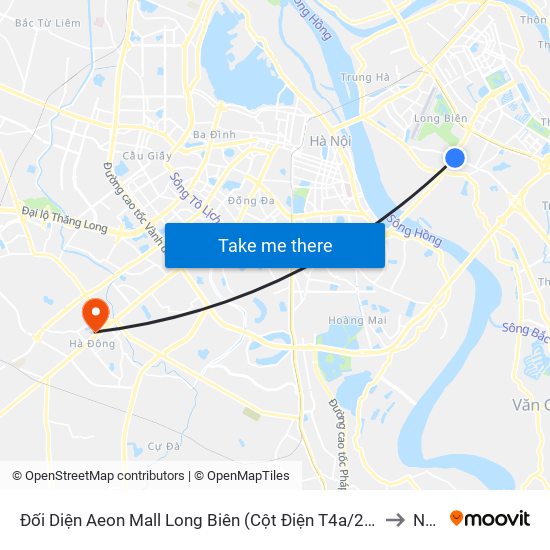 Đối Diện Aeon Mall Long Biên (Cột Điện T4a/2a-B Đường Cổ Linh) to Nhà I map