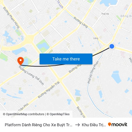 Platform Dành Riêng Cho Xe Buýt Trước Nhà 604 Trường Chinh to Khu Điều Trị Tổng Hợp map