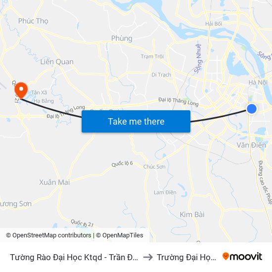 Tường Rào Đại Học Ktqd - Trần Đại Nghĩa to Trường Đại Học Fpt map