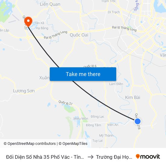 Đối Diện Số Nhà 35 Phố Vác - Tỉnh Lộ 429 to Trường Đại Học Fpt map