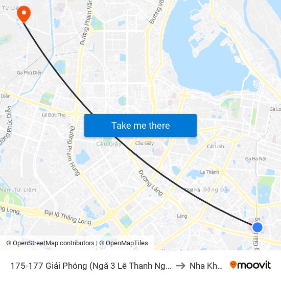 175-177 Giải Phóng (Ngã 3 Lê Thanh Nghị) to Nha Khoa map