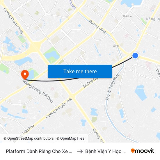 Platform Dành Riêng Cho Xe Buýt Trước Nhà 604 Trường Chinh to Bệnh Viện Y Học Cổ Truyền Bộ Công An map