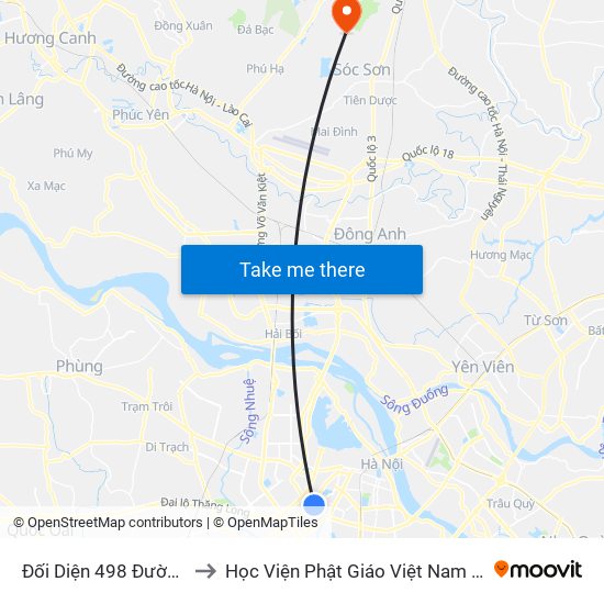 Đối Diện 498 Đường Láng to Học Viện Phật Giáo Việt Nam Tại Hà Nội map