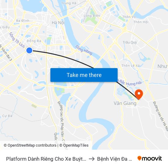 Platform Dành Riêng Cho Xe Buýt Trước Nhà 604 Trường Chinh to Bệnh Viện Đa Khoa Văn Giang map