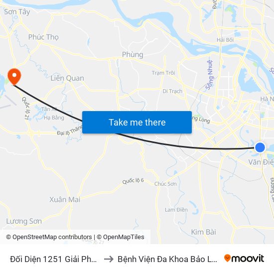 Đối Diện 1251 Giải Phóng to Bệnh Viện Đa Khoa Bảo Long map