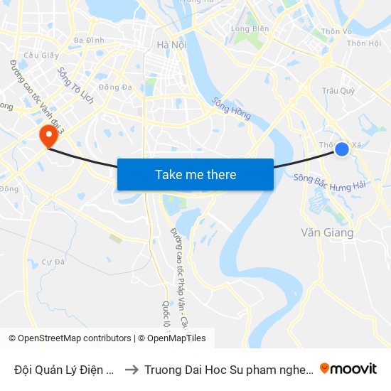 Đội Quản Lý Điện Số 4-Đa Tốn to Truong Dai Hoc Su pham nghe thuat trung uong map