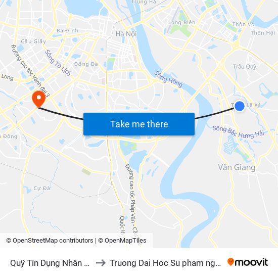 Quỹ Tín Dụng Nhân Dân Xã Đa Tốn to Truong Dai Hoc Su pham nghe thuat trung uong map