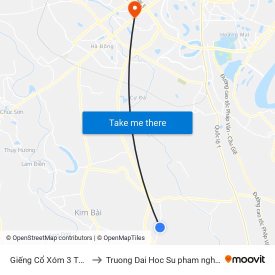 Giếng Cổ Xóm 3 Thôn Bạch Nao to Truong Dai Hoc Su pham nghe thuat trung uong map