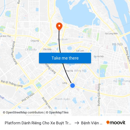 Platform Dành Riêng Cho Xe Buýt Trước Nhà 604 Trường Chinh to Bệnh Viện quân y 354 map