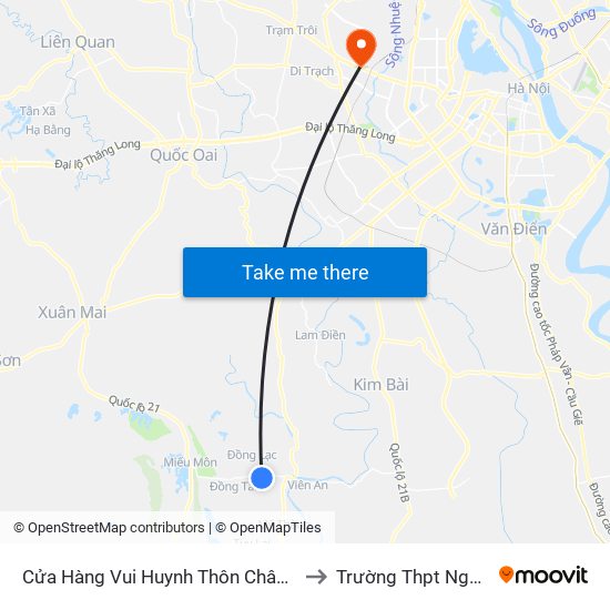 Cửa Hàng Vui Huynh Thôn Chân Chim, Phúc Lâm - Tỉnh Lộ 429 to Trường Thpt Nguyễn Thị Minh Khai map