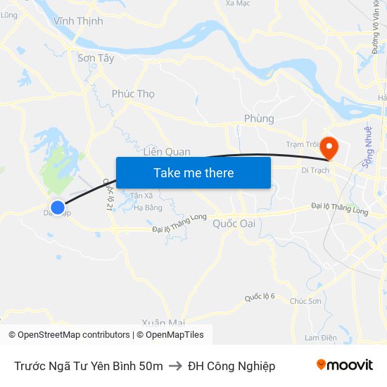 Trước Ngã Tư Yên Bình 50m to ĐH Công Nghiệp map