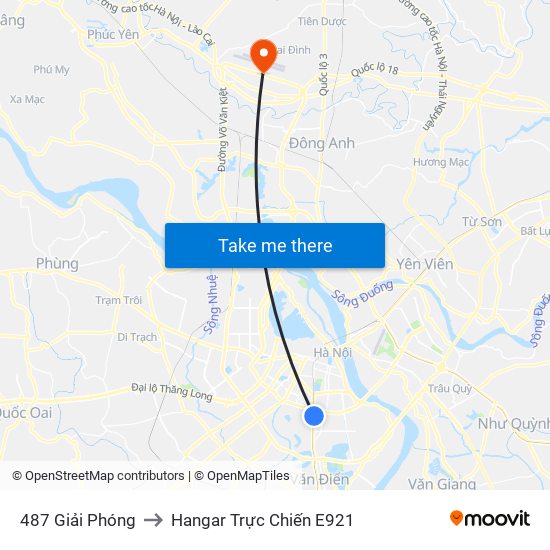 487 Giải Phóng to Hangar Trực Chiến E921 map