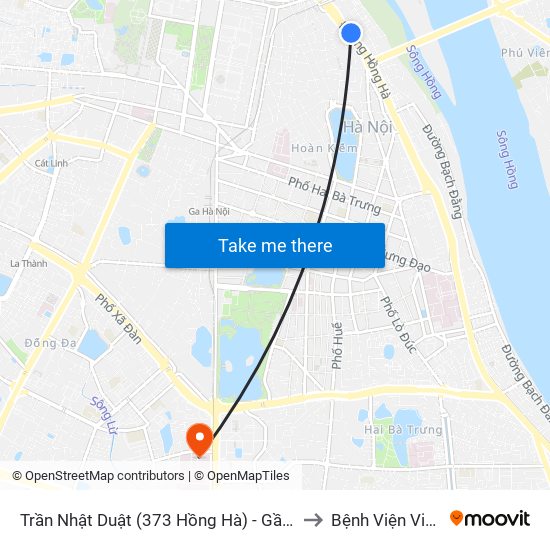 Trần Nhật Duật (373 Hồng Hà) - Gần Hàm Tử Quan to Bệnh Viện Việt Pháp map