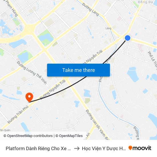 Platform Dành Riêng Cho Xe Buýt Trước Nhà 604 Trường Chinh to Học Viện Y Dược Học Cổ Truyền Việt Nam map