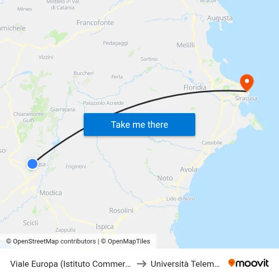 Europa Avenue (Commercial - Aeronautical Institute) to Pegaso Telematic University map