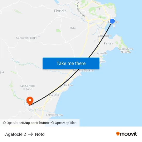 Agathocles 2 to Noto map
