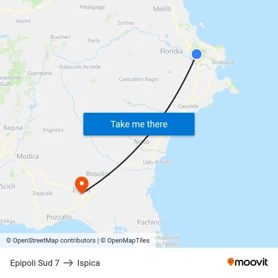South Epipoli 7 to Ispica map