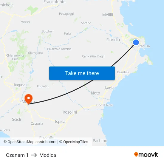 Ozanam 1 to Modica map