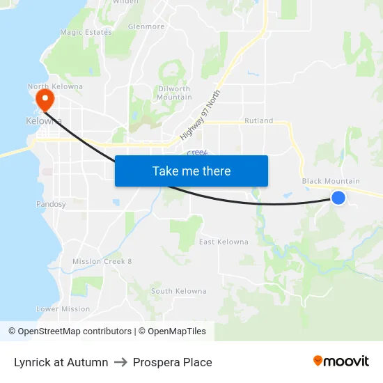 Lynrick at Autumn to Prospera Place map