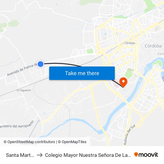 Santa Marta Dc to Colegio Mayor Nuestra Señora De La Asunción map