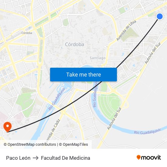 Paco León to Facultad De Medicina map