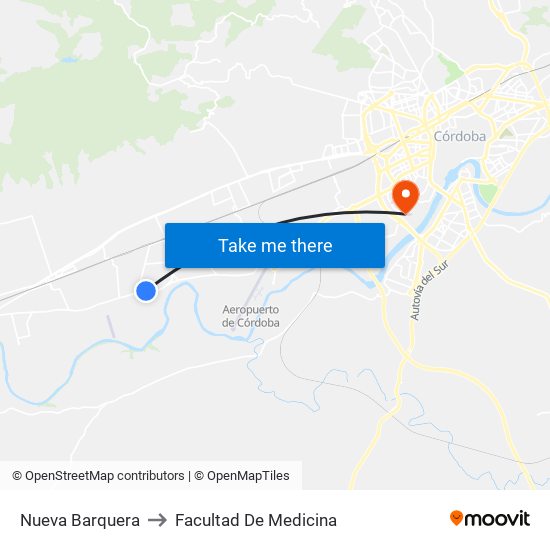 Nueva Barquera to Facultad De Medicina map