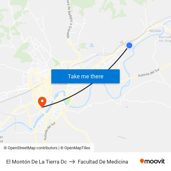El Montón De La Tierra Dc to Facultad De Medicina map