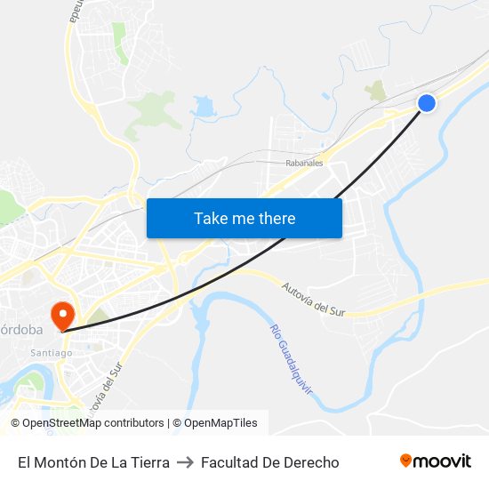 El Montón De La Tierra to Facultad De Derecho map
