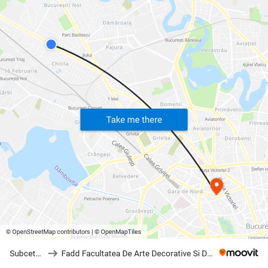 Subcetate to Fadd Facultatea De Arte Decorative Si Design map