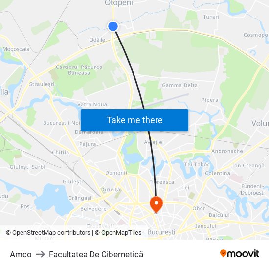 Amco to Facultatea De Cibernetică map