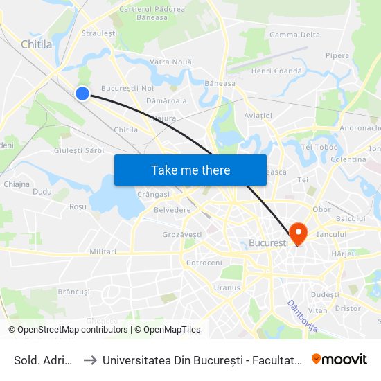 Sold. Adrian Patru to Universitatea Din București - Facultatea De Științe Politice map