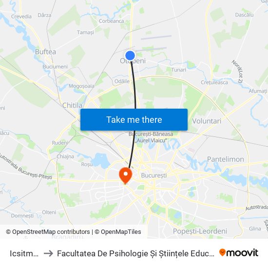 Icsitmua to Facultatea De Psihologie Și Științele Educației map